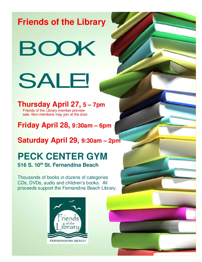Friends of the Library » FOL.book sale flyer April 2017